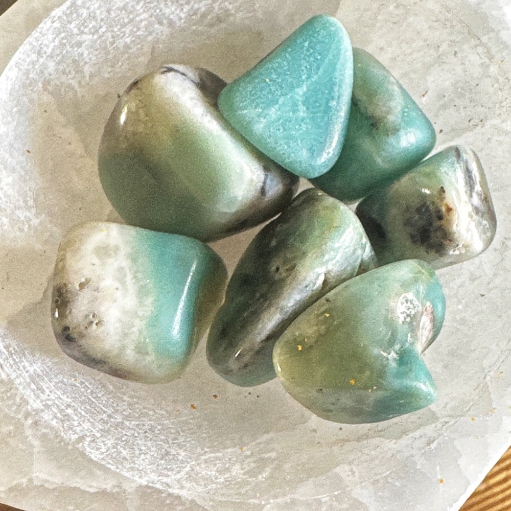 Larimar Victorian silver ring - Picture 9 of 9